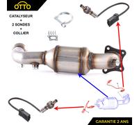 Catalizzatore + Sonde Lambda Per C3 C4 108 208 308 2008 DS3 1.0 VTi 1.2 PureTech