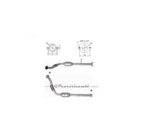 CATALIZZATORE SSANG YONG ACTYON 2.0TD 1998 cc 104Kw 142Cv D20DT 9/06>