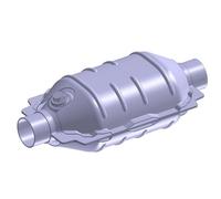 Catalizzatore Universale WALKER 66925 Con Presa Schermo Termico