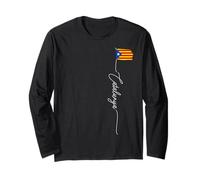 Catalogna, Bandera de Catalunya, Bandiera catalana Maglia a Manica