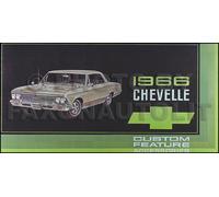 Catalogo Accessori Colorato Illustrato SS Malibu 1966 Chevelle E El Camino