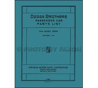 Catalogo Completo Di Parti Illustrato Della Auto Dodge 1934 34 DR DS DRX DRXX