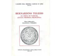 Catalogo della Mostr - Bernardino Telesio e l'idea di Natura "iuxta propria prin