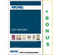 Catalogo Di Francobolli Europa Michel-CEPT 46ª Edizione 2024-2025