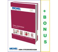 Catalogo Di Francobolli Michel Cina Volume ÜK-9.1 2023-2024