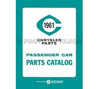 Catalogo Illustrato Dei Pezzi 1961 Chrysler Plymouth DeSoto De Soto 61