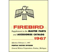 Catalogo Illustrato Dei Pezzi Del Pontiac Firebird Del 1967 Con Numeri Di Parte
