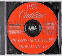 Catalogo Illustrato Dei Pezzi Della Cadillac Seville Del 1976 CD Manuale
