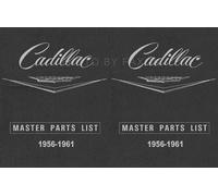 Catalogo Illustrato Dei Ricambi Master Cadillac 1956 1957 1958 1959 1960 1961