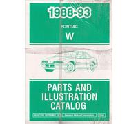 Catalogo Illustrato Dei Ricambi Master Del Pontiac Grand Prix 1988-1993
