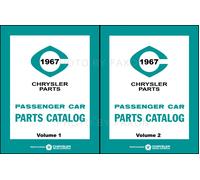 Catalogo Illustrato Dei Ricambi Master MoPar Chrysler Plymouth Dodge Del 1967