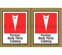 Catalogo Illustrato Dei Ricambi Per Carrozzeria Pontiac 1963 1964 1965 1966 1967