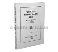 Catalogo Illustrato Dei Ricambi Plymouth 1928 1929 1930 1931 1932 1933