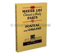 Catalogo Illustrato Dei Ricambi Pontiac Master 1932 1933 1934 1935