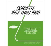 Catalogo Master Illustrato Di Parti Corvette 1963 1964 1965 1966 1967 1968 1969