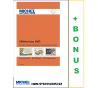 Catalogo Michel Europa Francobolli Bd E2 2025 Slovacchia Repubblica Ceca