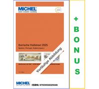 Catalogo Michel Iberica E4 2025 Francobolli Andorra Portogallo Spagna