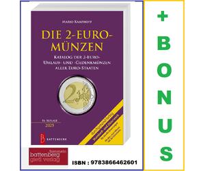 Catalogo Monete Commemorative 2 EURO Circolazione Di Andorra E Cipro 2025