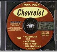 Catalogo Parti Chevy CD 1957 1956 1955 1954 1953 150 210 Bel Air Nomad Camion