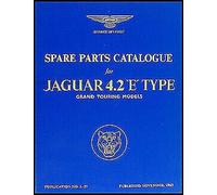 Catalogo Parti Jaguar XKE 1965 1966 1967 1968 XK E Type 4.2