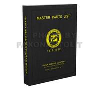Catalogo Parti Master Buick 1924 1925 1926 1927 1928 1929 1930 1931 1932