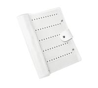 Catalogo portatile dei campioni dell'ABS del tabellone di visualizzazione di colore dei chiodi intercambiabili con il forte magnete per i campioni intercambiabili professionali del chiodo del salone