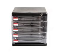 Catalogo rack organizer da ufficio organizer da scrivania a 5 strati di grande capacità schedario di archiviazione casa ufficio può contenere libri dati in carta A4 (colore: A) (A)