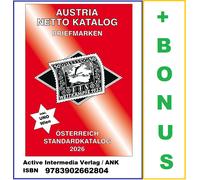 Catalogo Standard Di Francobolli Austria Netto 2026
