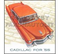 Catalogo Vendite Cadillac 1955 Deville Eldorado Serie 62 60 Special Fleetwood 75