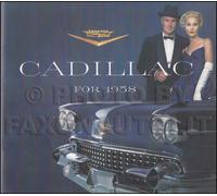 Catalogo Vendite Cadillac 1958 Deville Eldorado Serie 62 60 Special Fleetwood