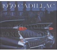 Catalogo Vendite Cadillac 1959 Eldorado Deville Serie 62 75 Fleetwood 60 Special