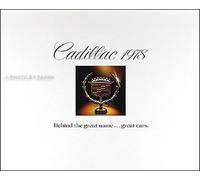 Catalogo Vendite Cadillac Bianco 1978 MINT Deville Seville Eldorado Fleetwood