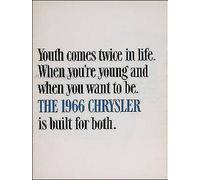 Catalogo Vendite Chrysler 1966 MINT Newport New Yorker 300 Brochure Letteratura