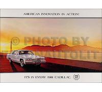 Catalogo Vendite Colori Cadillac 1981 81 Deville Seville Eldorado Fleetwood
