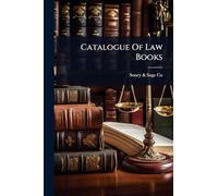 Catalogue Of Law Books