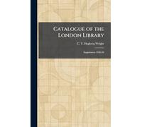 Catalogue of the London Library: Supplement 1920-28