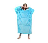 Catalonia Classy Coperta con Cappuccio in Pile Extra Lunga per Donne, Adulti, Ragazze, Adolescenti, Uomini, Coperta con Cappuccio Oversize Morbida e Accogliente con Cappuccio e Tasca Frontale