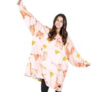 Catalonia Classy Coperta con cappuccio oversize, regalo caldo, super morbida, calda, comoda Sherpa gigante con bella tasca frontale per adulti, uomini, donne e adolescenti, Adult