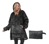 Catalonia Classy Coperta con Cappuccio Sherpa indossabile Oversize, Felpa con Cappuccio Grande, Coperta Morbida e Calda con Tasca Frontale per Adulti, Donne e Uomini