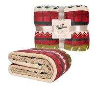 Catalonia Classy Coperta Sherpa in Pile Double Face, per Letto Singolo, Extra Spessa, Calda Coperta per Divano per Tutte Le Stagioni o per Il Soggiorno, Cervo, 150 x 200 cm