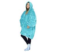 Catalonia Classy Coperta Sherpa Oversize con Cappuccio Felpa con Cappuccio Grande, Calda e Soffice Coperta in Maglione con Tasca Frontale, Regali Invernali per Adulti Donne Uomini