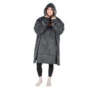 Catalonia Classy Coperta Sherpa Oversize con Cappuccio Felpa con Cappuccio Grande, Calda e Soffice Coperta in Maglione con Tasca Frontale, Regali Invernali per Adulti Donne Uomini