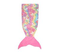 Catalonia Classy Glow in The Dark - Coperta a forma di sirena per ragazze, in morbido pile, idea regalo per ragazze e bambini, 114 x 41 cm, unicorno