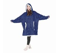 Catalonia Classy Sherpa - Coperta con cappuccio, con maniche e cappuccio, oversize, ideale come regalo per familiari e amici