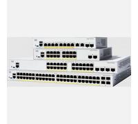Switch di rete Cisco Catalyst 1200 Gestito L2 Gigabit Ethernet (10/100/1000) Supporto Power over (PoE) Grigio [C1200-16P-2G]