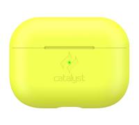 Catalyst Custodia Sottile per AirPods PRO Skin per Apple Custodia di Ricarica AirPods PRO, Colori intercambiabili, Custodia Protettiva Soft Skin, Ricarica Wireless Compatibile - Giallo Neon