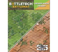 Catalyst Game Labs - BattleTech Battlemat Desert and Grasslands - Miniature Game -English Version