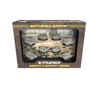 Catalyst Game Labs BattleTech | Forceack mercenari | Battlefield Support Assault & Cavalry Lances | Espansione | Gioco in miniatura Età 14+, Grigio
