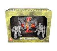 Catalyst Game Labs, BattleTech: House Davion Heavy Battle Lance - Unpainted Mini