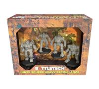Catalyst Game Labs BattleTech | Miniatures | Inner Heavy Recon Lance | Expansion | Miniature Game Ages 14+ | Gioco in inglese